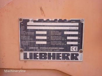 Kolesové rýpadlo LIEBHERR A 316