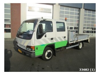 Isuzu NPR77L-5CW Dubbel cabine - Dodávka valník