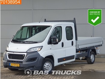 Dodávka valník Peugeot Boxer 2.2 HDI 130PK Open Laadbak Dubbel Cabine Trekhaak Airco A/C Double cabin Towbar