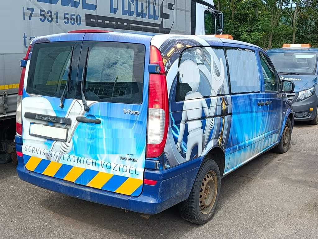 Malá dodávka Mercedes-Benz VITO 113 CDI, without keys