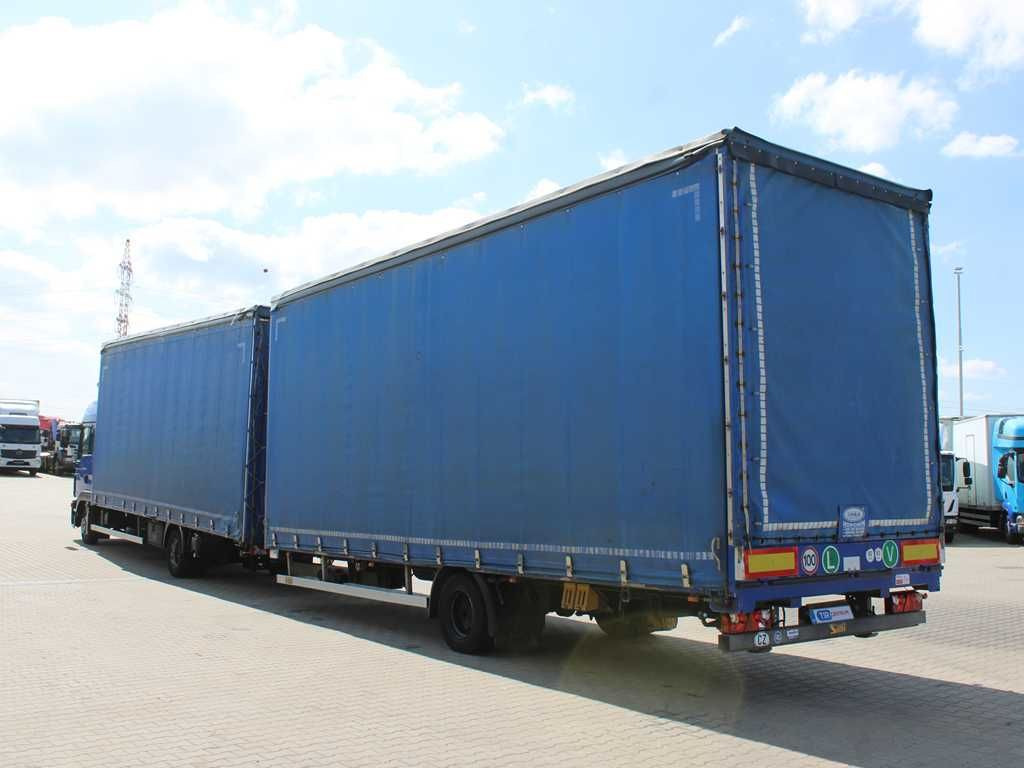 Plachtová dodávka MAN TGL 8.220, EURO 5EEV, SECONDARY AIR CONDITIONING