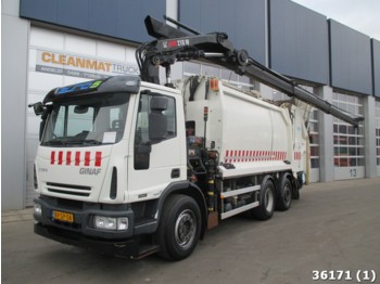 Ginaf C 3128 Euro 5 Hiab 21 ton/meter Kran - Auto na odvoz odpadu