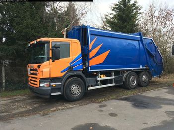 Auto na odvoz odpadu Scania P320 DB 6x2 4MNB Sperrmüll Schörling 2RII22,5 TE