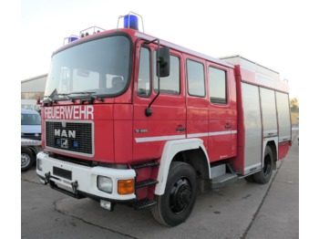 Hasičské vozidlo MAN 12.222 TLF 16/25 4X4 DoKa AHK FEUERWEHR LÖSCHFAH