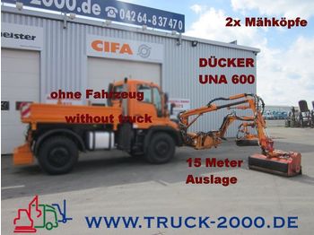 UNIMOG Dücker UNA600 Böschungsmäher 2 Mähköpfe-15 Meter - Komunálne/ Špeciálne stroje