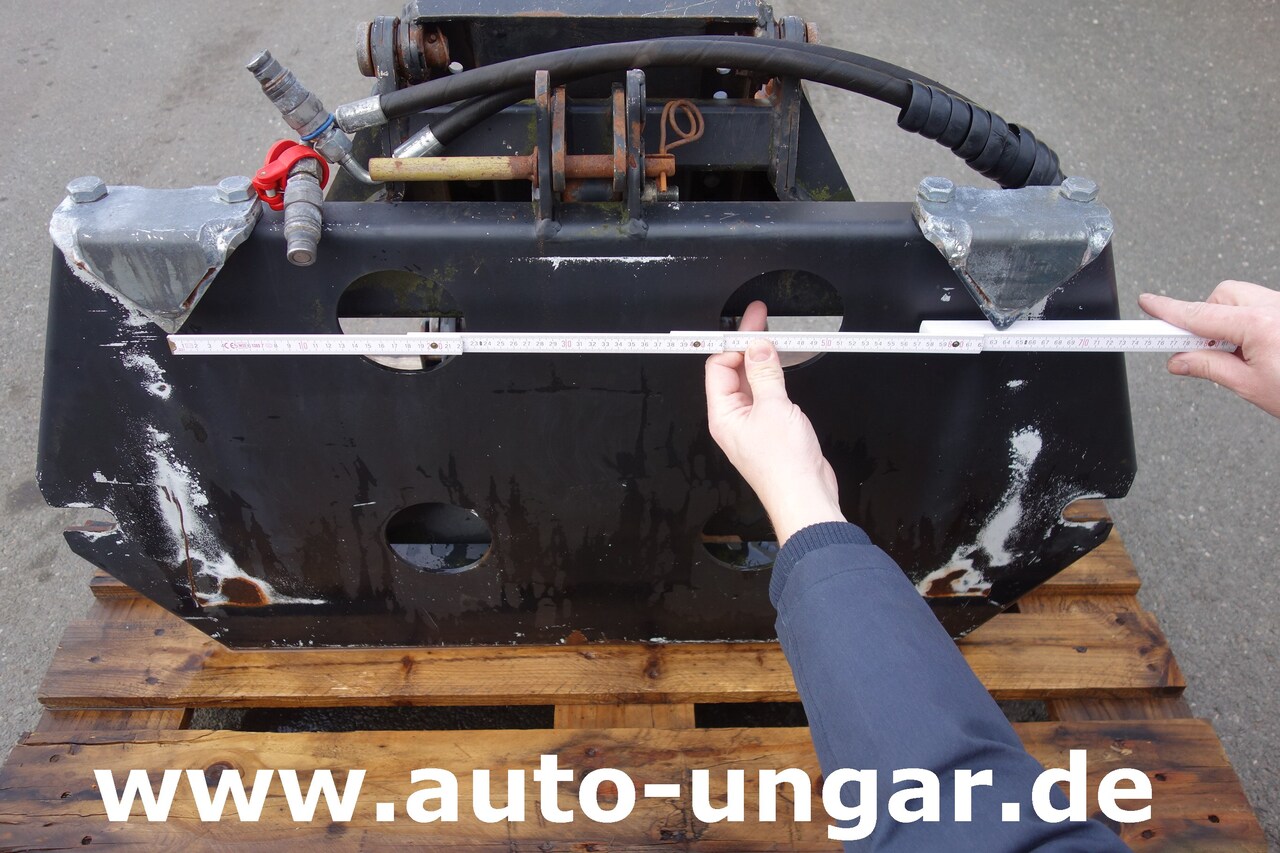 Komunálny traktor Unimog Multicar Frontanbau Adapterplatte Frontkraftheber Unimog-Multicar: obrázok 15
