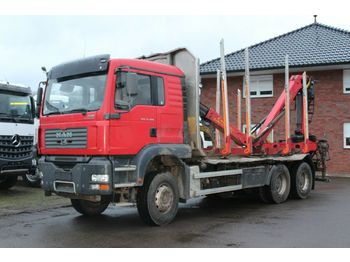 Preprava dreva MAN TGS 33.480 6X4 Epsilon 110 Z
