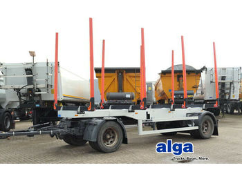 Preprava dreva Schwarzmüller HF 2/Z, Holzanänger, Rungen, Exte, BPW-Achsen