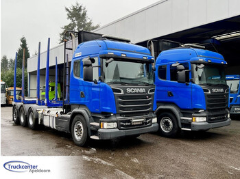Vyvážací príves Scania R730 V8 Euro 6, 8x4 Big axles, PTO, Retarder: obrázok 1