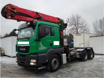 MAN 26.480 TGS Langholz Epsilon 260L Plus 6x4  - Vyvážací príves