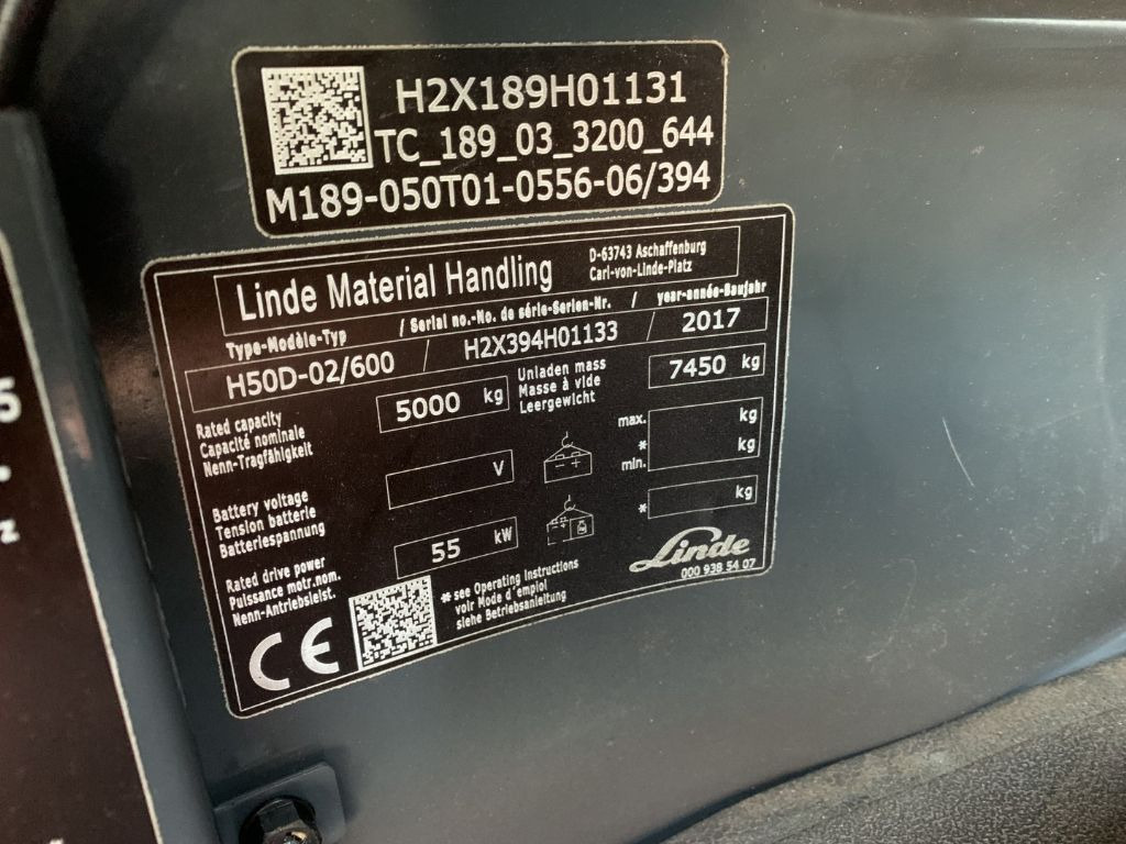 Leasing  Linde H50D-02/600 Linde H50D-02/600: obrázok 4