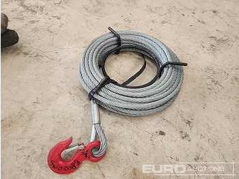Nový Manipulačná technika Unused Coil of Wire Rope, 1.6 Ton Hook: obrázok 1