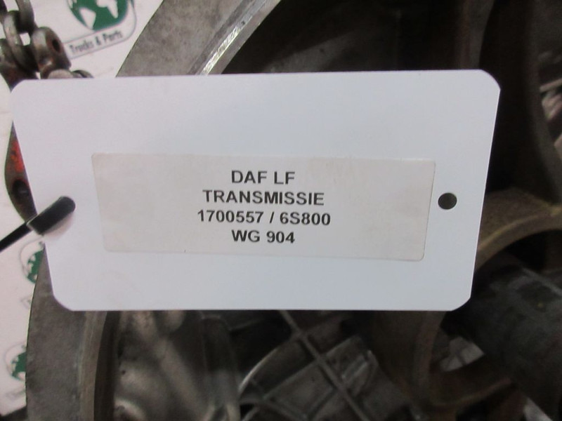 Prevodovka pre Nákladné auto DAF 1700557/6S800TO RATIO 6.58-078 DAF LF EURO 5: obrázok 6