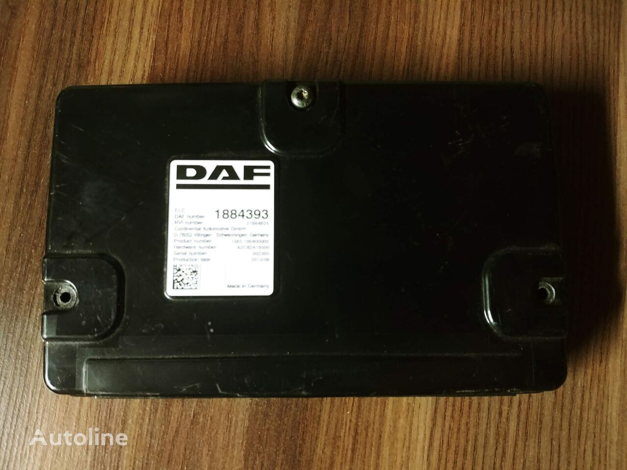 Riadiaca jednotka pre Nákladné auto DAF Electronic Light Controller ELC 1884393   DAF CF65 LF45: obrázok 3