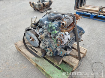  Kubota 4 Cylinder Engine, Gearbox - Motor