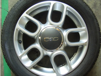 4 Cerchi Fiat 500  - Pneumatiky a disky
