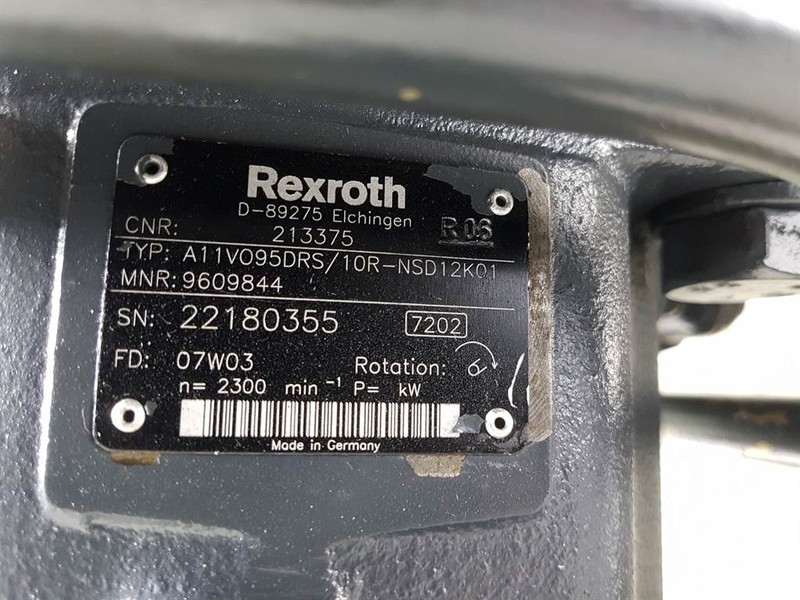 Hydraulika Rexroth A11VO95DRS/10R - Load sensing pump: obrázok 5