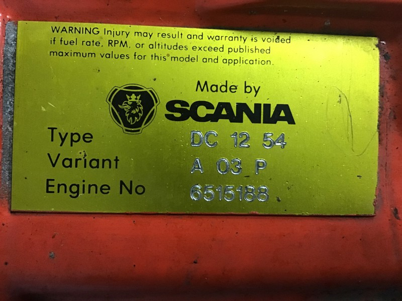 Motor Scania DC12.54A FOR PARTS: obrázok 6