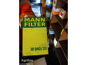  MANN-FILTER lot de 5 filtres W940-20 - Vzduchový filter