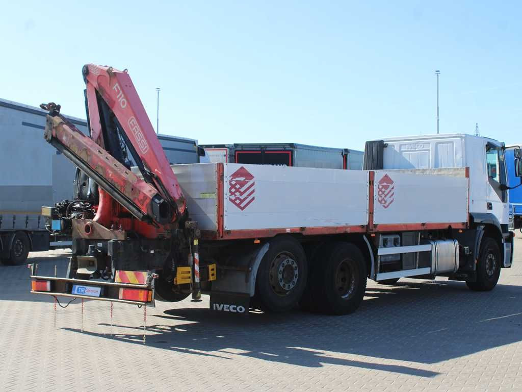Auto s hydraulickou rukou Iveco STRALIS 400, 6X2, EURO 3, CRANE FASSI F110 Iveco STRALIS 400, 6X2, EURO 3, CRANE FASSI F110