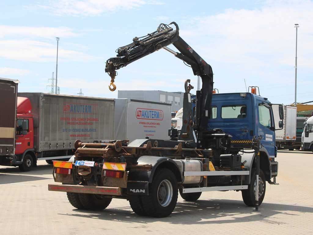 Auto s hydraulickou rukou Mercedes-Benz AXOR 1824, CRANE HIAB 099B-3 DUO, 4x4