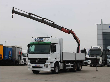 Auto s hydraulickou rukou  Mercedes-Benz Actros 2644, 6X4, EURO 4, CRANE FASSI F210