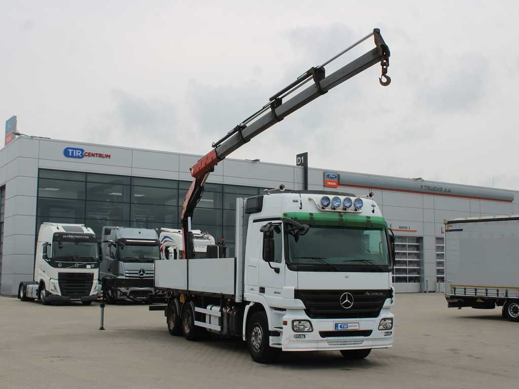 Auto s hydraulickou rukou Mercedes-Benz Actros 2644, 6X4, EURO 4, CRANE FASSI F210