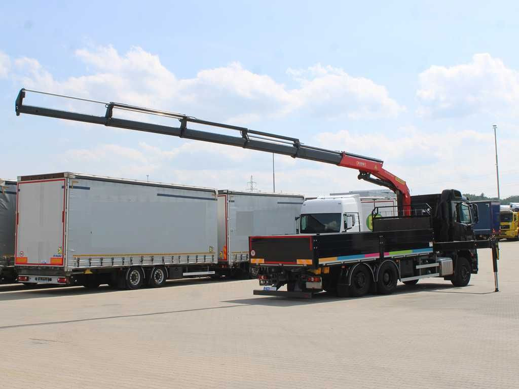 Auto s hydraulickou rukou Mercedes-Benz Arocs 2542, 6X2, EURO 6, CAMERA, PALFINGER PK 24