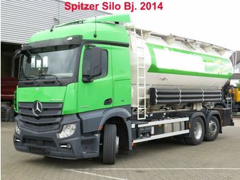 Cisternové vozidlo Mercedes-Benz Actros neu 2545 L 6x2 Silo 4 Kammern/31.000 ltr