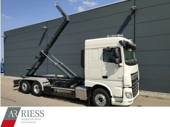 Hákový nosič kontajnerov DAF XF_480_FAN_Motorabt._Lenkachse_Meiller_RS_21.70