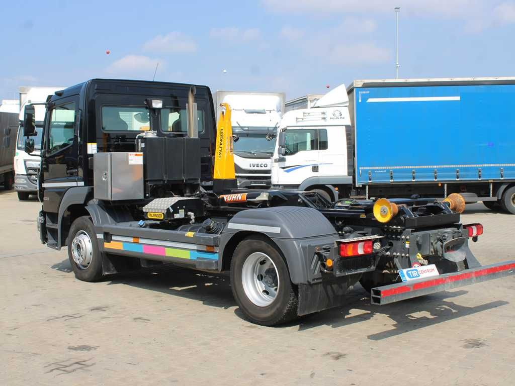 Hákový nosič kontajnerov Mercedes-Benz ATEGO 1224, EURO 6, HOOK CONTAINER