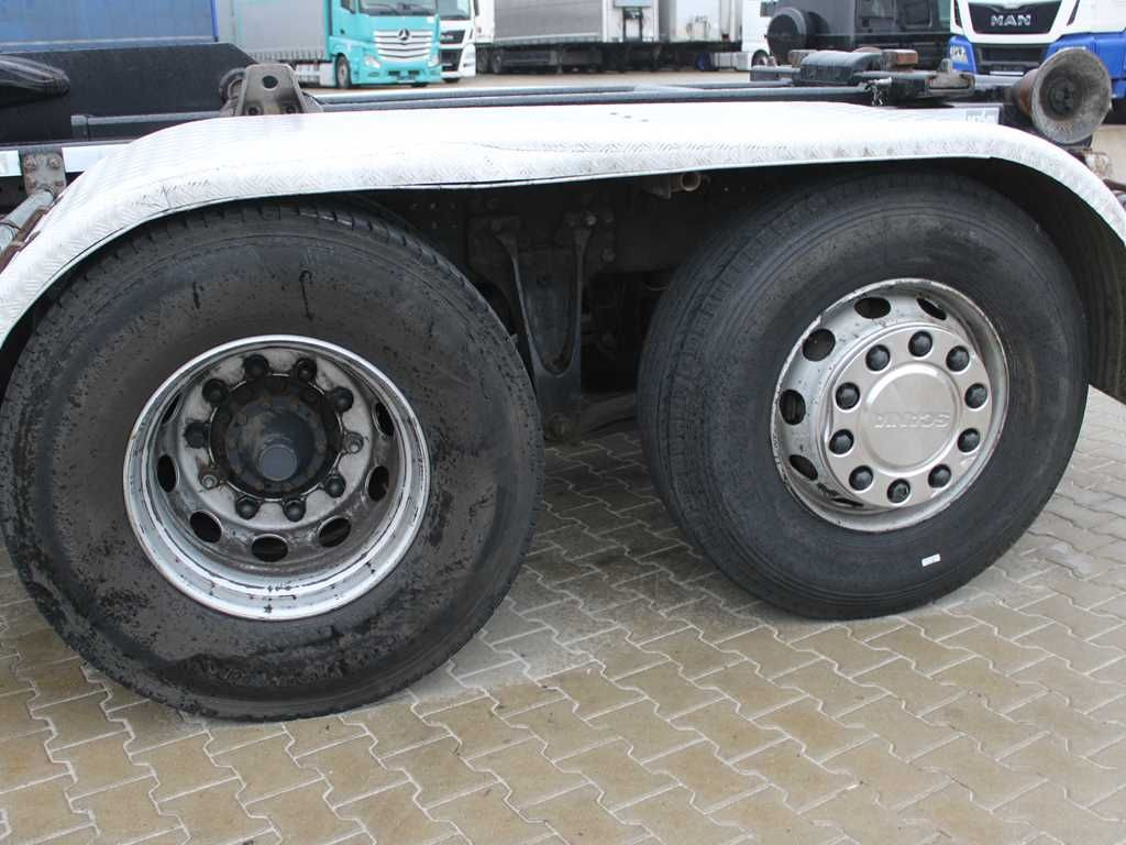 Hákový nosič kontajnerov Scania P410, EURO 5, 6X2, HOOK CONTAINER, LIFTING AXLE