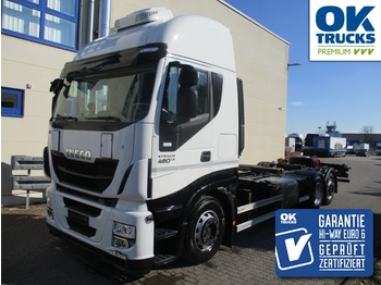 Kontejnérový podvozek/ výměnná nástavba IVECO Stralis AS260S48Y/FPCM Euro6 Intarder Klima AHK ZV