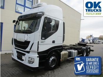 Kontejnérový podvozek/ výměnná nástavba IVECO Stralis AS260S48Y/FPCM Euro6 Intarder Klima AHK ZV