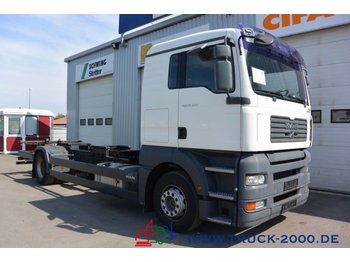 Kontejnérový podvozek/ výměnná nástavba MAN TGA 18.350 LL BDF 1.Hand 5 Sitzer Klima Schalter