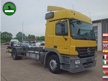 Kontejnérový podvozek/ výměnná nástavba Mercedes-Benz Actros 1841 L HLB KLIMA AHK LBW Retarder