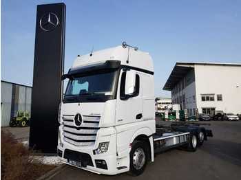 Kontejnérový podvozek/ výměnná nástavba Mercedes-Benz Actros 2551 L 6x2 BDF Retarder ACC Navi Standkl.