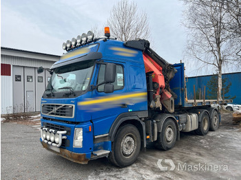 Auto s hydraulickou rukou, Valníkový/ Plošinový nákladný automobil Kranväxlare Volvo FM 420 8x2: obrázok 1