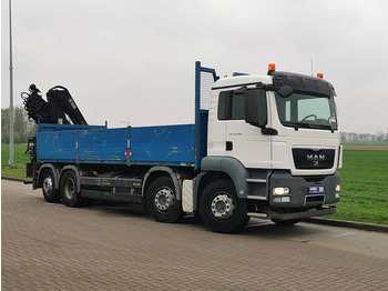 Valníkový/ Plošinový nákladný automobil, Auto s hydraulickou rukou MAN 35.400 TGS hiab166es4,8x2*6: obrázok 5