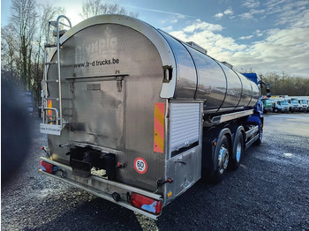 Cisternové vozidlo na prepravu mlieko MAN TGA 26.360 6X2 TANK IN INSULATED STAINLESS STEEL 15500L 2 COMP: obrázok 5