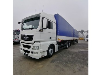 Plachtové nákladné vozidlo MAN TGA 26.400 6x2 BDF Portaltüren AHK Euro 5 (19): obrázok 1
