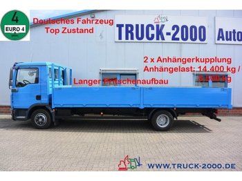 Valníkový/ Plošinový nákladný automobil MAN TGL 10.240 Pritsche 6.30 Mtr 2x AHK 3 Sitzplätze: obrázok 1