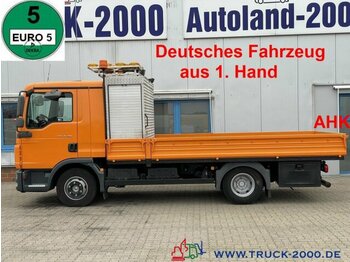 Valníkový/ Plošinový nákladný automobil MAN TGL 8.180 Klima Pritsche 3Sitze-Klima nur 165TKM: obrázok 1