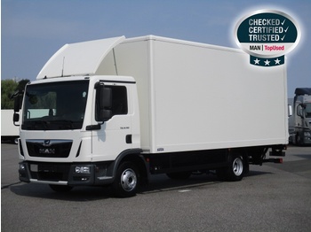 Skříňový nákladní auto MAN TGL 8.190 4X2 BL, Euro 6, Koffer LBW, AHK, Klima: obrázok 1