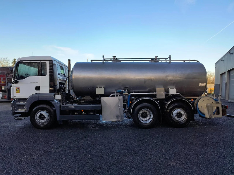 Cisternové vozidlo na prepravu mlieko MAN TGS 26.360 15000L TANK IN INSULATED STAINLESS STEEL 1 COMP | INTARDER: obrázok 8