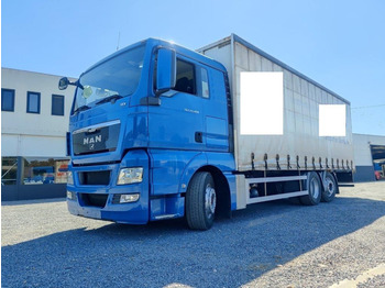 Plachtové nákladné vozidlo MAN TGS 26.400 Euro 5 Schuifzeilenbak / Curtains: obrázok 1