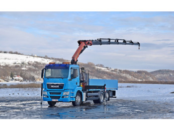 Valníkový/ Plošinový nákladný automobil, Auto s hydraulickou rukou MAN TGS 26.440: obrázok 2