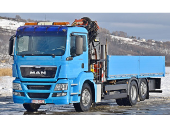 Valníkový/ Plošinový nákladný automobil, Auto s hydraulickou rukou MAN TGS 26.440: obrázok 4