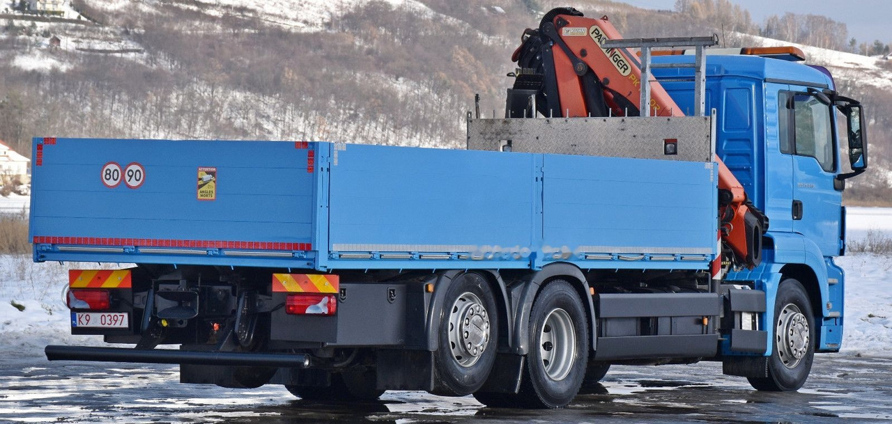 Valníkový/ Plošinový nákladný automobil, Auto s hydraulickou rukou MAN TGS 26.440: obrázok 6
