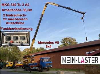 Auto s hydraulickou rukou Mercedes-Benz 2622 V8 6x4 MKG 340 T2A2 36,5m Seilwinde Funk: obrázok 1